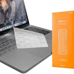 UPPERCASE GhostCover Premium Ultra Thin Keyboard Protector Compatible with MacBook Pro with Touch Bar 13" and 15" (2016 2017 2018 2019, Appl