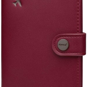 Zoppen Passport Holder Cover Wallet for Women Rfid Blocking Travel Wallet Id Card Case