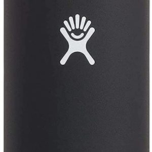 Wide Mouth Water Bottle - Stainless Steel, Reusable, Vacuum Insulated - with Leak Proof Flex Cap