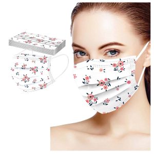 100pcs Adult Disposable Face Mask Skin Care Cubrebocas Mascarillas Beauty Face Skincare Mouth Muffle Halloween Faceshield Маска