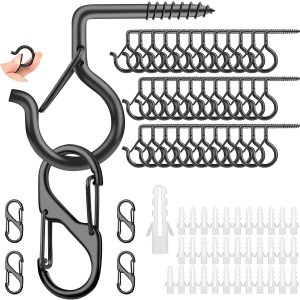 demine-35pcs-screw-hooks-with-5-spring-hanging-buckles-set-q-hanger-hooks-with-safety-buckle-for-indoor-outdoor-s