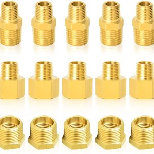 Cast Pipe Fitting 90 Degree Elbow - 1/2 '' NPT Female Threaded Pipe Fitting Stainless Steel 304 2 Packs