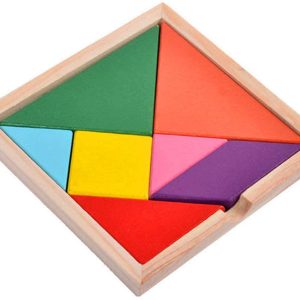 NC Tangram wooden puzzle early education educational toy