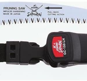 GC-180-LH (18cm) Curved Hand Saw + Carrying Case