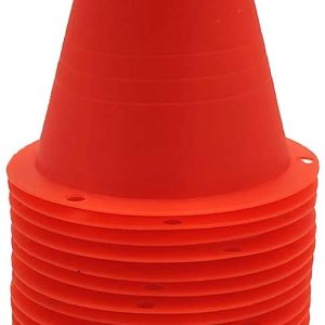 silfrae-plastic-3-1in-roller-skating-cone-anti-wind-traffic-markers-windproof-roadblock-set-of-20