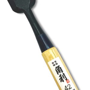 Japanese Chisel Oire Nomi 42mm / 1.65 inches, Professional Wood Chisel for Woodworking, Razor Japanese Carbon Steel, White Oak Handle
