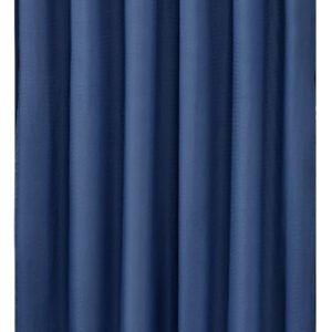 Water-Repellent Soft Feeling Embossed Microfiber Shower Curtain Liner 70 x 72 inches,No Chemical Smell, White