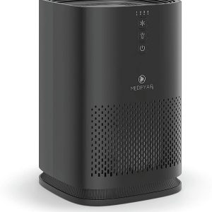 Medify MA-14 Air Purifier with H13 True HEPA Filter | 200 sq ft Coverage | for Allergens, Smoke, Smokers, Dust, Odors, Pollen, Pet Dander |