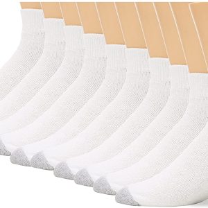 Fruit of the Loom Mens Value 10 Pack Ankle Crew Socks