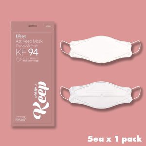 KF94 Made in Korea [50 Individually packed]-Disposable Mask / Light-weight, No ear pain (50)