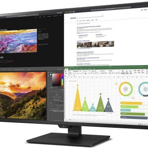 LG 43UN700-B 43 Inch Class UHD (3840 X 2160) IPS Display with USB Type-C and HDR10 with 4 HDMI inputs, Black