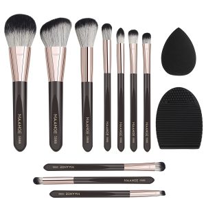 Makeup Brushes 10 Pcs Makeup Brush Set Professional Premium Synthetic Foundation Brush Blending Face Powder Eye Shadows Blush Make up Brushe