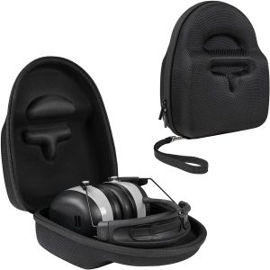 ProCase Hard Travel Case for 3M WorkTunes Connect Hearing Protector, Carrying Storage Bag Protective Pouch -Black