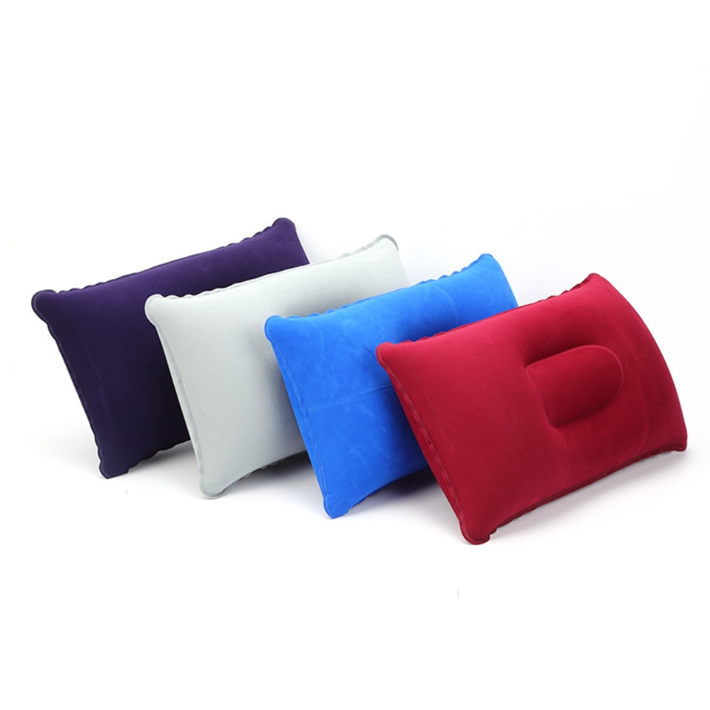 Protable Inflatable U-shape Neck Pillow Travel Car Head Neck Cushion Air Cushion Airplane Driving Nap Support Head Rest - Image 3