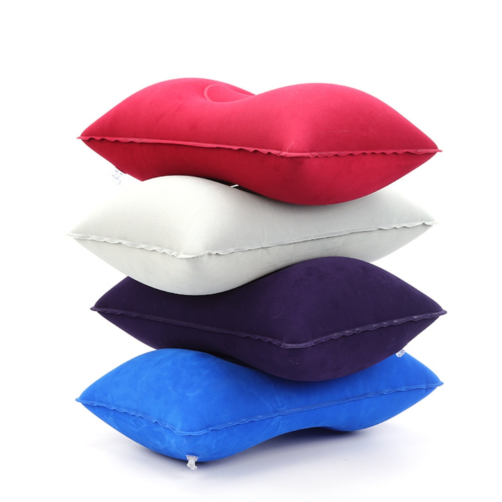 Protable Inflatable U-shape Neck Pillow Travel Car Head Neck Cushion Air Cushion Airplane Driving Nap Support Head Rest - Image 5