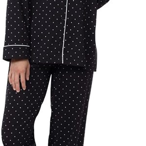 PajamaGram Pajama Set for Women - Cotton Jersey Pajamas Women