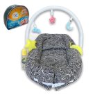 Baby Lounger,Baby Nest Bed and Newborn Pillow to Prevent Flat Head, Portable Bassinet with Toy Arch for Baby in Bed,Newborn Lounger,Toys NOT