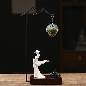 Zen back flow incense burner decoration ceramic back flow interior living room aloe sandalwood incense burner decoration