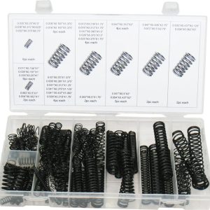 SWORDFISH 32030 114pc Black Oxide Finish Compression Spring Assortment