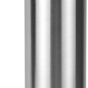 Stainless Steel Thermo 500ml/16.9oz Vacuum Insulated Bottle with Cup for Coffee Hot drink and Cold drink water flask.(Gray,Set)