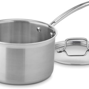 MCP194-20N MultiClad Pro Stainless Steel 4-Quart Saucepan with Cover
