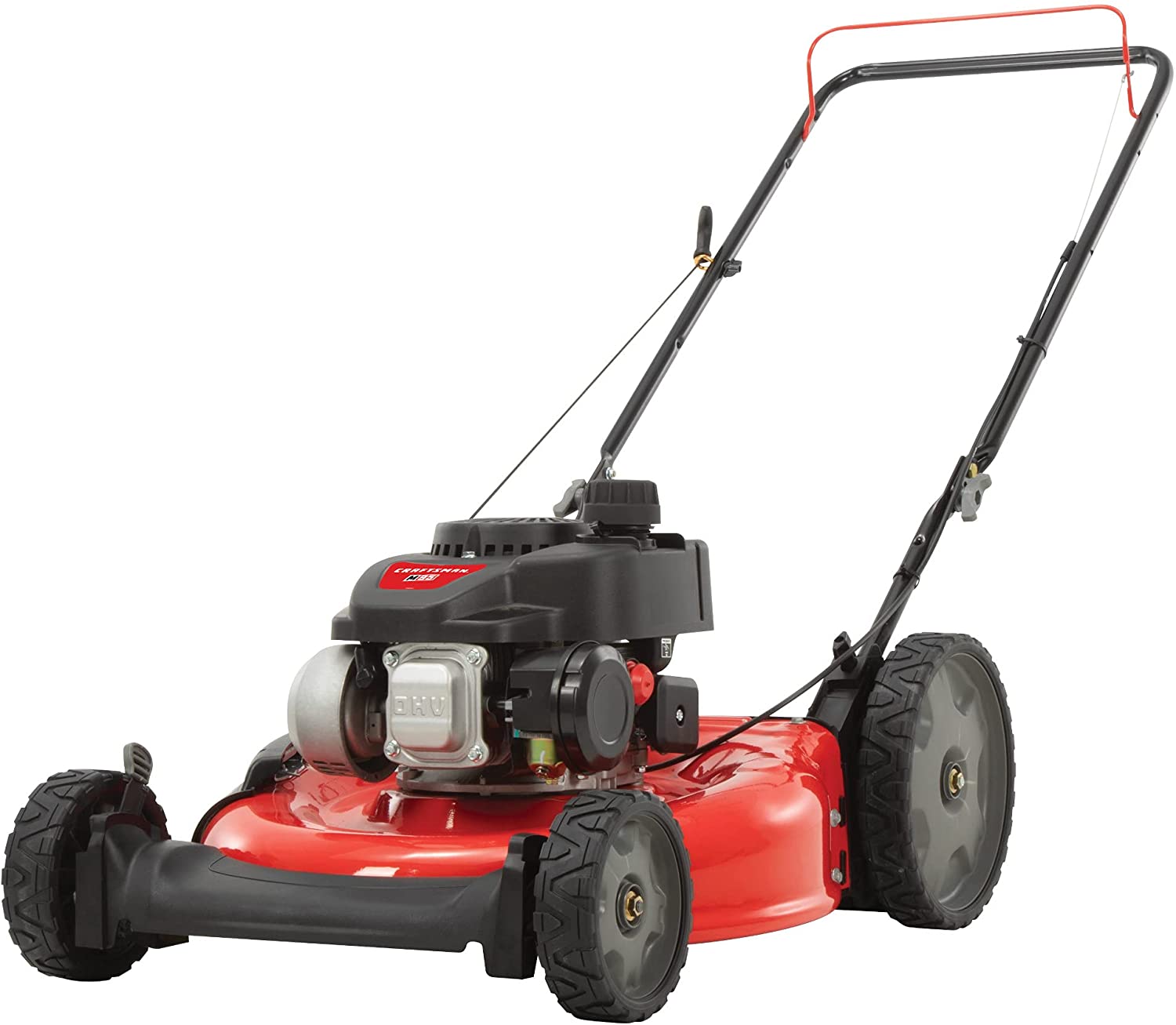 Craftsman M105 140cc 21-Inch 3-in-1 Gas Powered Push Lawn Mower with Bagger